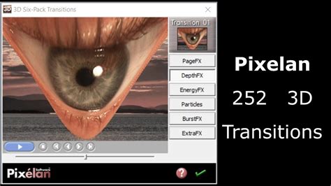 Pixelan 252 3D Transitions - YouTube