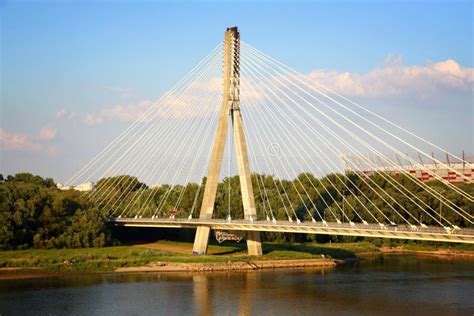 Vistula bridge, Poland stock photo. Image of torun, transport - 19906570