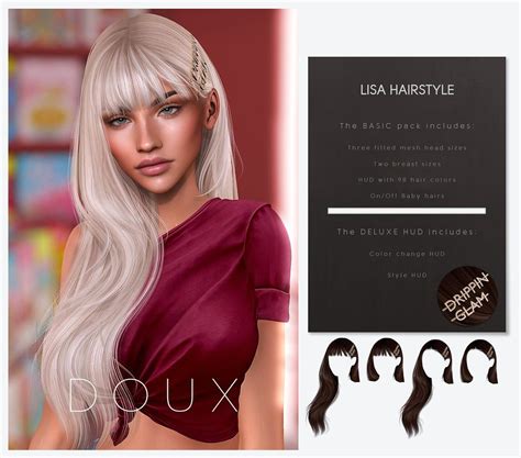 DOUX NEWS @Access! by David Cooper | L'Etre and DOUX https://flic.kr/p/2gd8srf | Sims hair, Sims ...