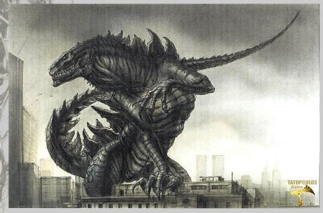 Stunning GODZILLA 1998 Concept Art by Patrick Tatopoulos and More « Film Sketchr