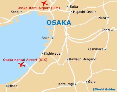 Kansai International Airport Map