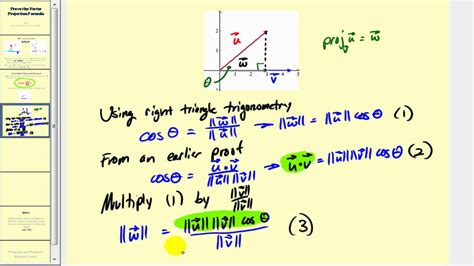 Projection Of Vector