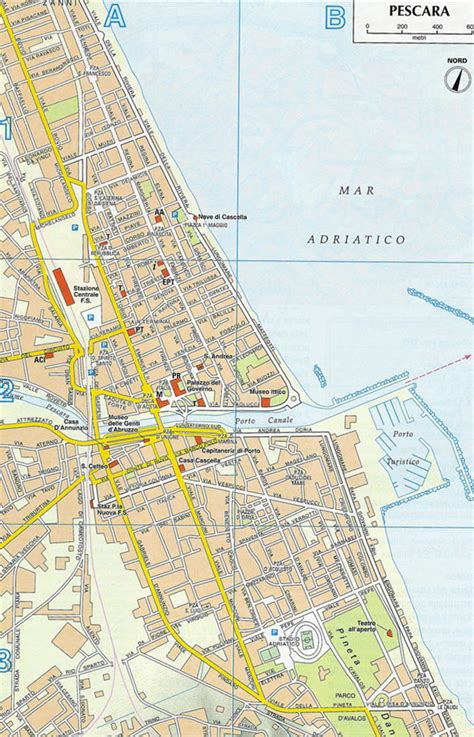 Map of Pescara