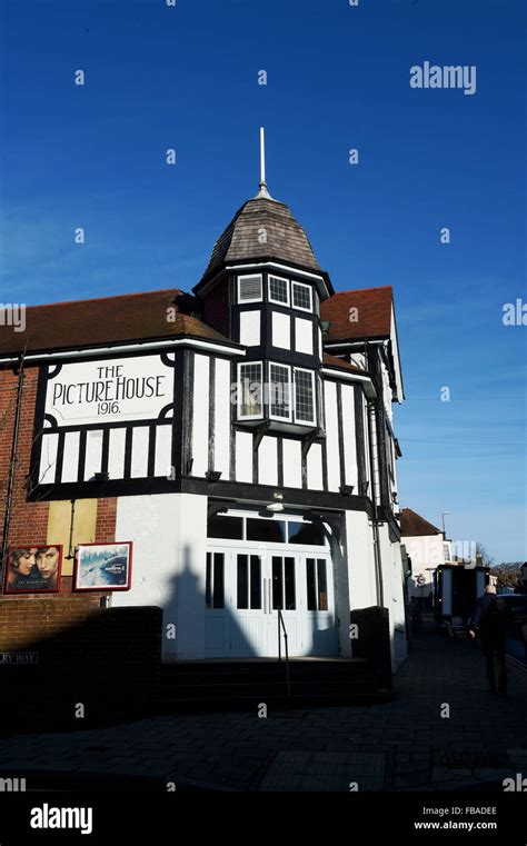 The Picture House cinema in Uckfield High Street East Sussex UK which has been opened since 1916 ...