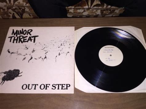 popsike.com - Minor Threat "Out Of Step" Lp 12" Test Pressing Press Ssd Dischord - auction details