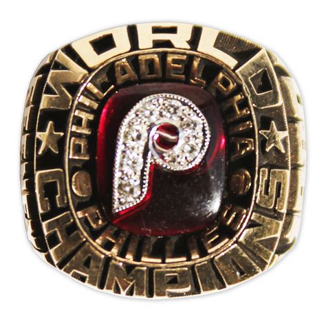Lot Detail - Philadelphia Phillies 1980 World Series Ring -- Awarded to Longtime National League ...