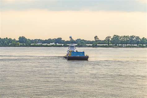 Ferry on the Mississippi River at Baton Rouge Stock Photo - Image of ship, romantic: 42517864