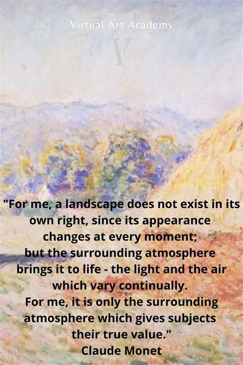 Claude Monet Quotes - Inspiration for Artists