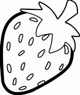 Free Printable Coloring Pages Fruit Strawberry sketch template