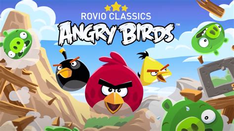 Angry Birds games on mobile