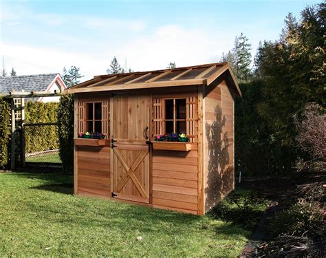 Garden Hobby Room, Skylight Sheds | Cedarshed Canada