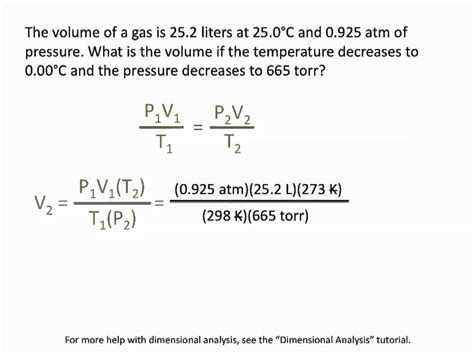 Pressure, Volume and Temperature Relationships - Chemistry Tutorial - YouTube