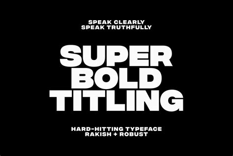 Integral CF: Ultra Bold titling font | Bold typography, Typeface ...