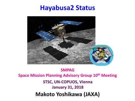 Update on Hayabusa2 (Yoshikawa, JAXA) - DocsLib