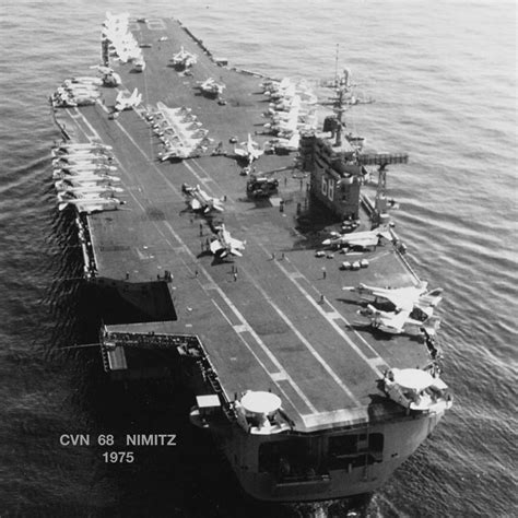 USS NIMITZ CVN-68, now the oldest active USN aircraft carrier. | Aircraft carrier, Navy aircraft ...