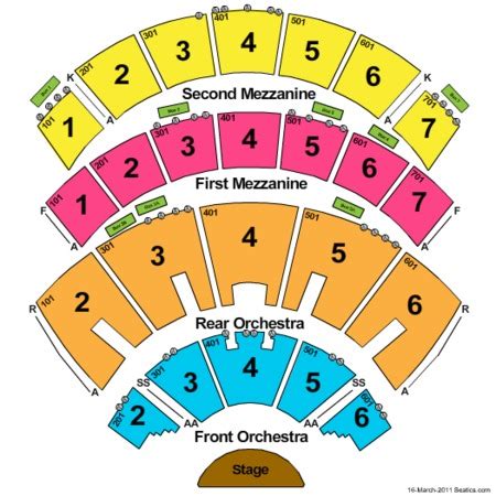 Caesars Palace - Colosseum Tickets in Las Vegas Nevada, Seating Charts ...