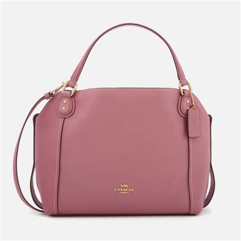 Coach Women's Leather Edie 28 Shoulder Bag - Rose