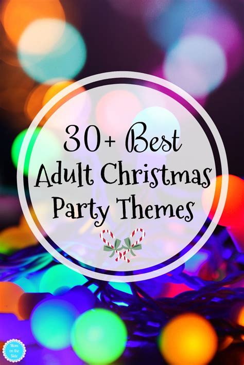 Adult Christmas Party Themes - 30+ Ideas for the Best Party