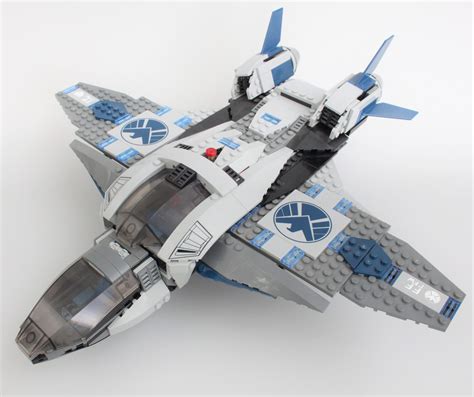 Comparing 10 years of LEGO Marvel Avengers Quinjet sets