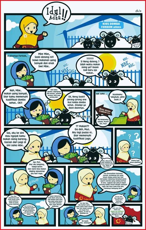 15 Contoh Gambar Ilustrasi Komik Lucu dan Menarik - Seni Budayaku