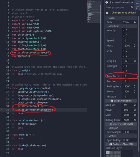 Declaring Variable as a vector2 but it is treated as a float? : r/godot