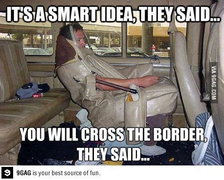 I think he made a pretty good seat | The funny, Funny pictures, Border patrol