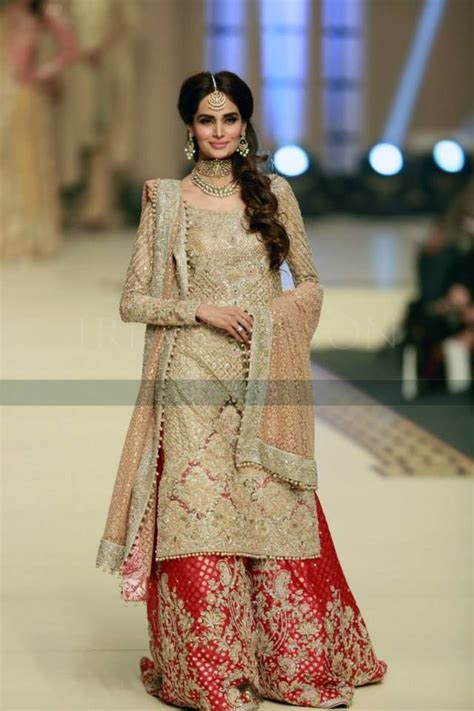 Latest Wedding Bridal Sharara Designs & Trends 2018-2019 Collection