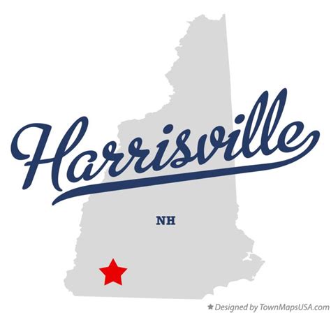 Map of Harrisville, NH, New Hampshire