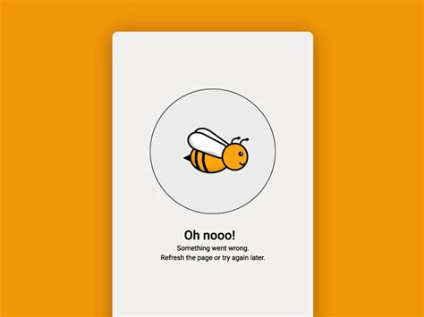 Something Went Wrong Ui / Day 12 App Error Ui Design On Behance Search ...