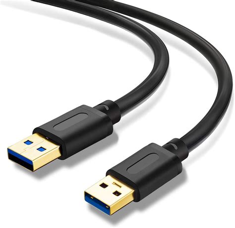 Amazon.com: USB 3.0 A to A Male Cable 1Ft,USB to USB Cable USB Male to ...