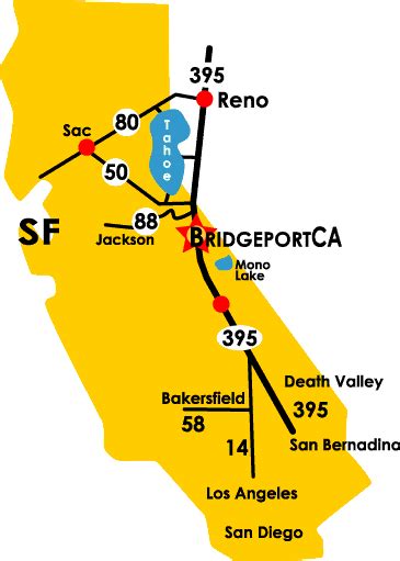 Bridgeport CA, Bridgeport, California, motel, eastern Sierra,