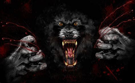 Werewolf Art Wallpapers - Top Free Werewolf Art Backgrounds ...