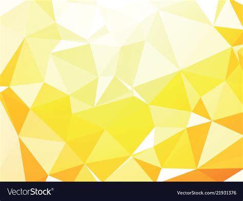 Yellow white geometric background wallpaper Vector Image