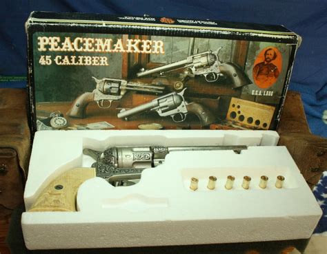 Colt Peacemaker Replica,45 Caliber,W/Original Box For Sale at GunAuction.com - 11256449