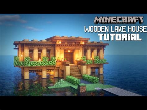 Simple lake house Minecraft Map