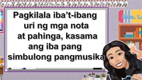 Pagkilala sa Nota at Pahinga | Mga Uri ng Nota (Notes) at Pahinga (Rest ...