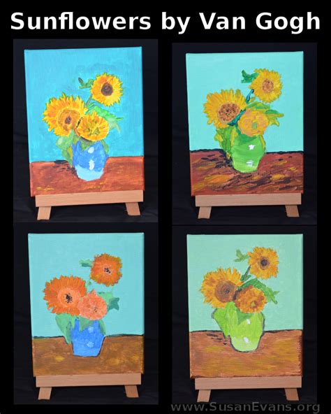 Van Gogh Art Projects for Kids - Susan's Homeschool Blog Susan's Homeschool Blog