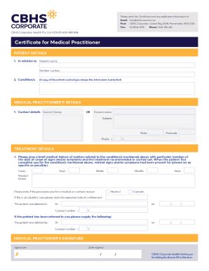 Fillable Online cbhs claim form pdfClaim Form - CBHS Health Fund Fax Email Print - pdfFiller