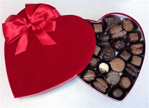 The perfect gift – a pound of assorted chocolates including creams ...