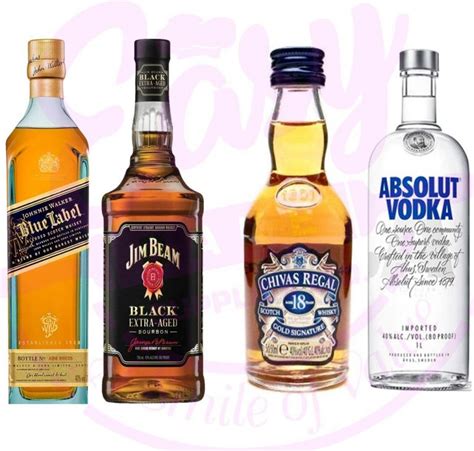 Mini Alcohol Bottles | Easy Bake Supplies