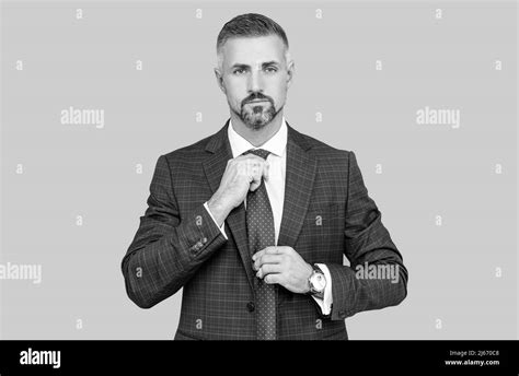 business success. successful man in businesslike suit. entrepreneur or manager Stock Photo - Alamy