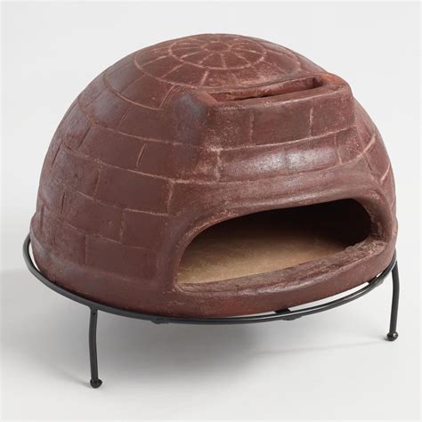 Brick Terracotta Pizza Oven by World Market | Terracotta pizza oven, Pizza oven, Brick design