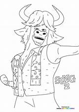 Sing 2  Coloring Pages For Kids Free And Easy Print Or Download sketch template
