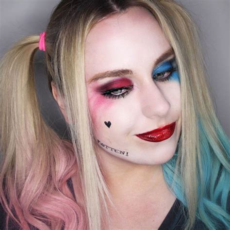 How To Do Harley Quinn Makeup | Saubhaya Makeup