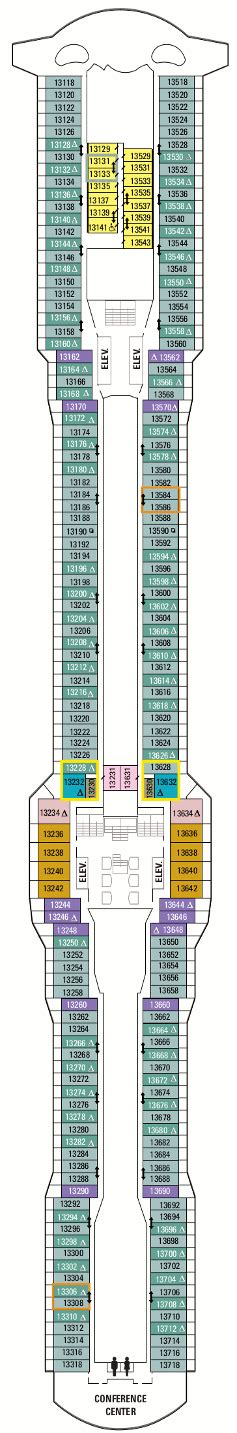 Anthem of the Seas Deck Plans- Royal Caribbean International Anthem of ...