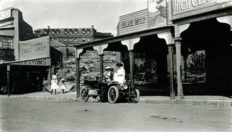 Main Street, Katoomba, 1908 | Notes: George Druce was driver… | Flickr