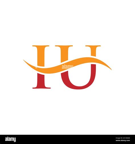 IU Combine Letter Logo Vector Template. Letter IU Logo Design Modern ...