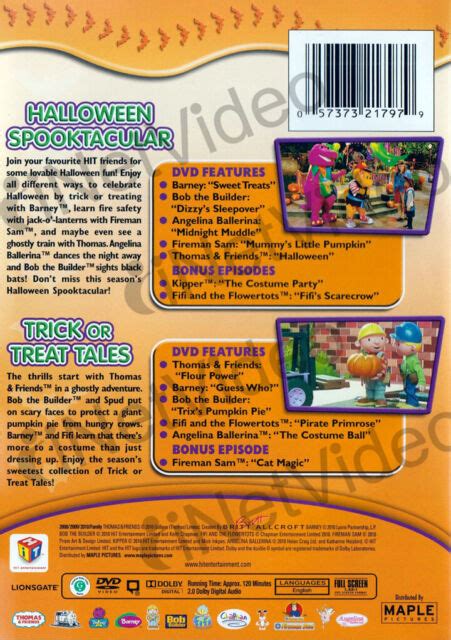 HIT Favorites: Halloween Spooktacular/Trick or Treat Tales (DVD, 2011 ...