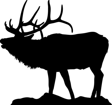 Caribou Silhouette at GetDrawings | Free download