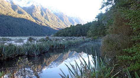 Mirror Lake, New Zealand [6000x3368] - Nature/Landscape Pictures